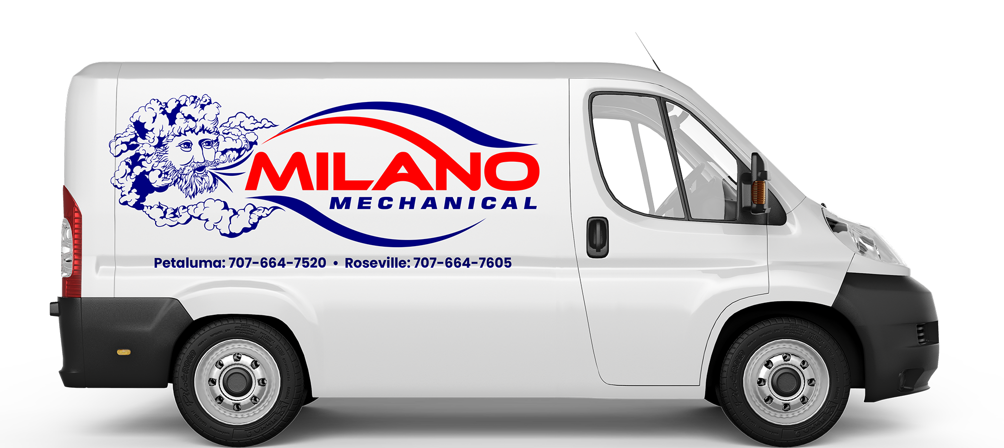 Milano Mechanical Service Van