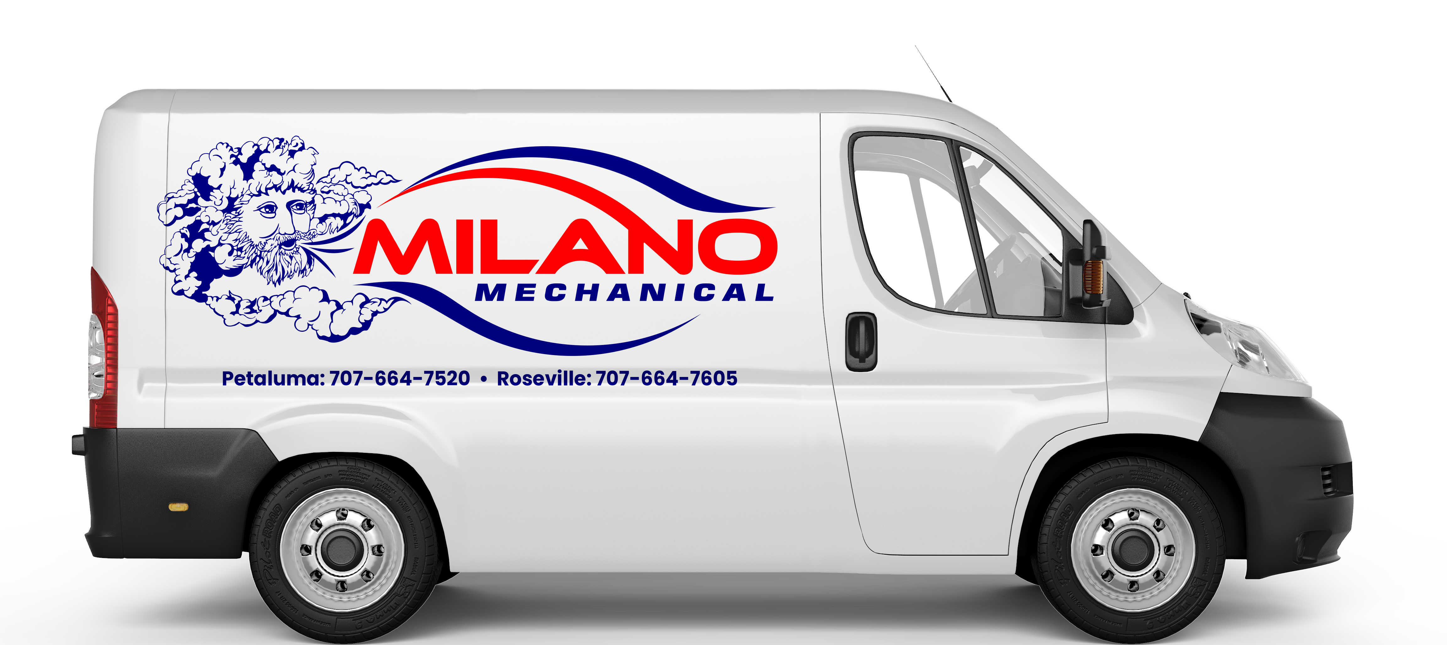 Milano Mechanical Service Van